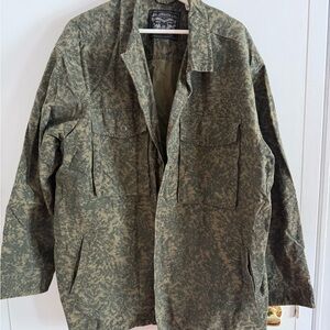 Men's Levi’s Green Camouflage Chore Jacket